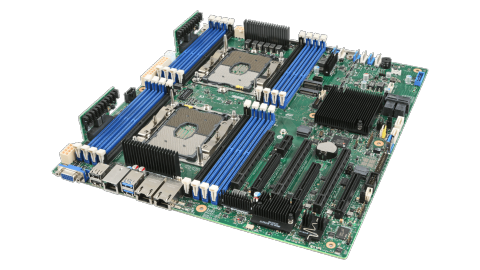 ION's PS StorageServer starts with an Intel ServerBoard.